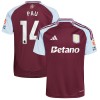 Camiseta de fútbol Aston Villa Pau 14 Primera Equipación 2024-25 - Hombre